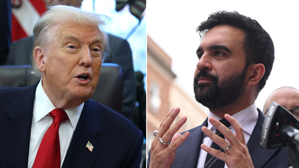 Donald Trump and Zohran Mamdani