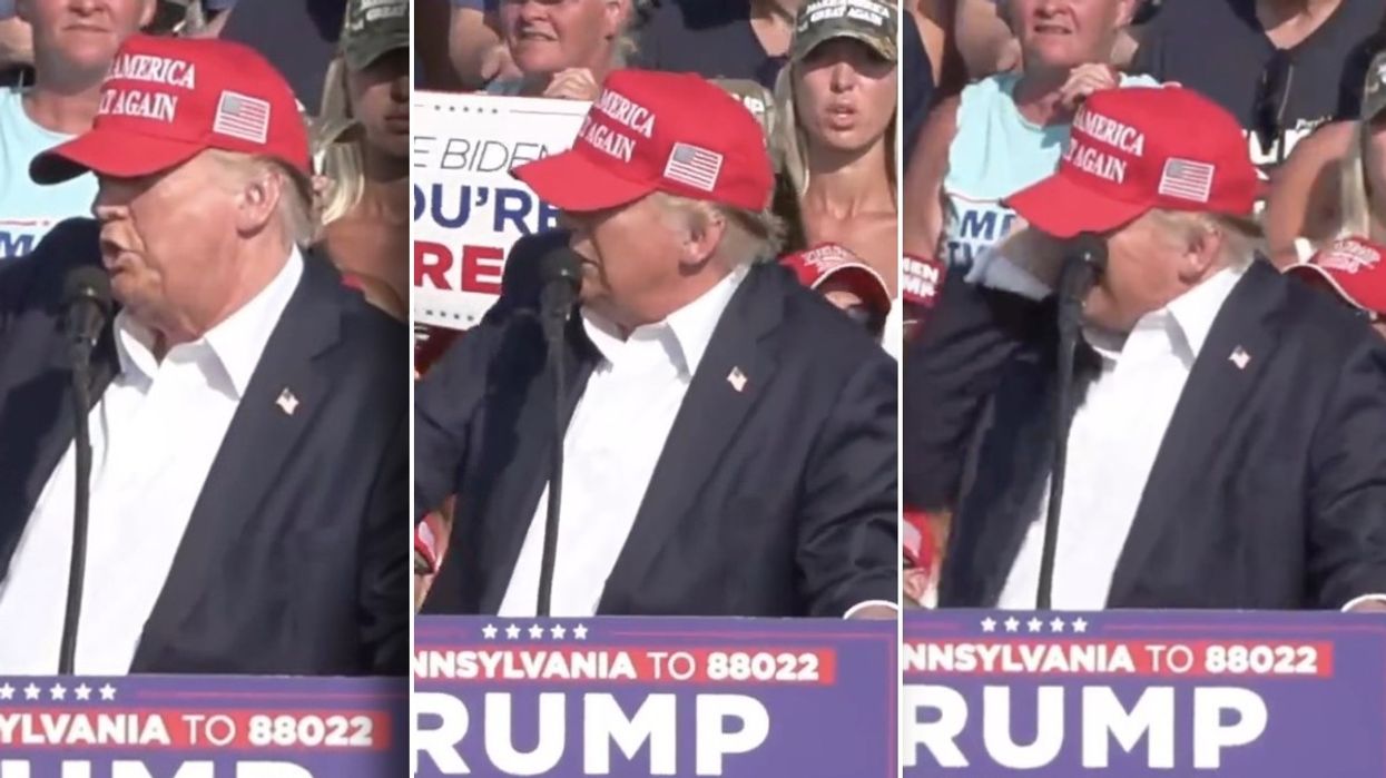 Donald Trump assassination attempt: The horrifying moment Trump clutches bloodied ear