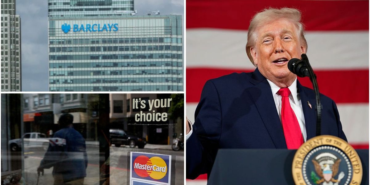 Barclays and big banks plot UK ‘sovereign payments system’ as Donald Trump may ‘turn off’ Visa and Mastercard Barclays and big banks plot UK ‘sovereign payments system’ as Donald Trump may ‘turn off’ Visa and Mastercard