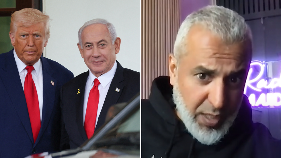 Donald Trump, Benjamin Netanyahu and Maajid Nawaz
