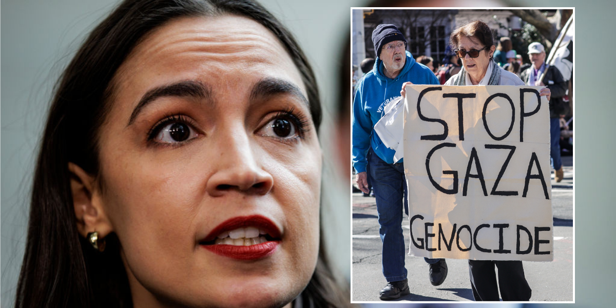 NextImg:Liberal congresswoman Alexandria Ocasio-Cortez slams 'f***** up' pro-Palestine protesters who confronted her on night out