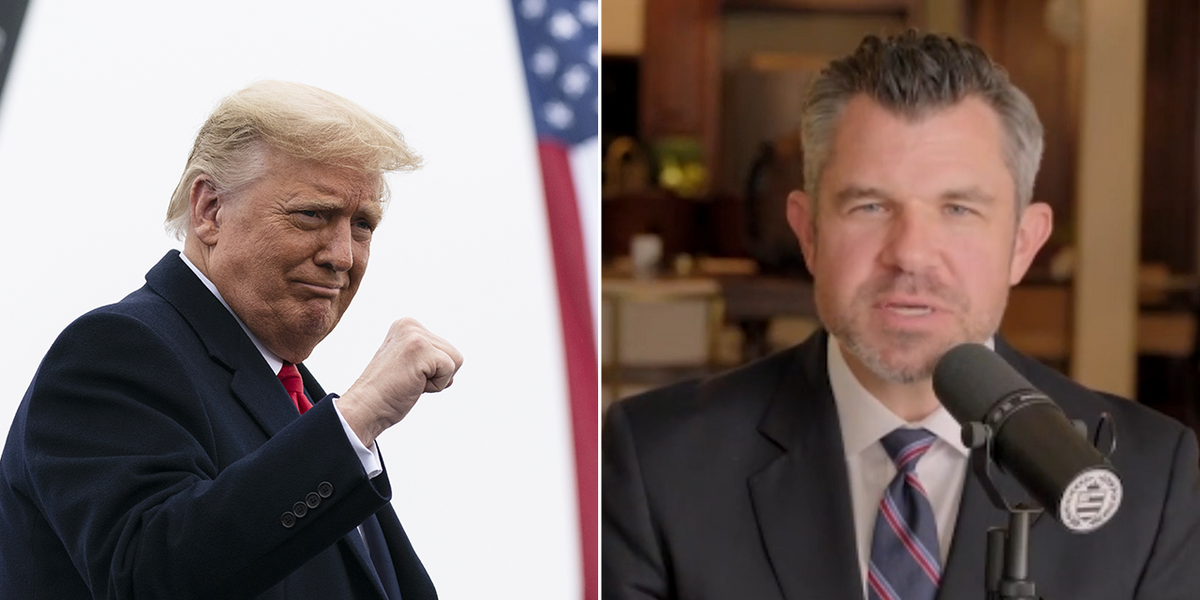 NextImg:Donald Trump branded ‘lesser of two evils’ as Taylor Marshall hits out at ‘beyond tolerant’ LGBT agenda