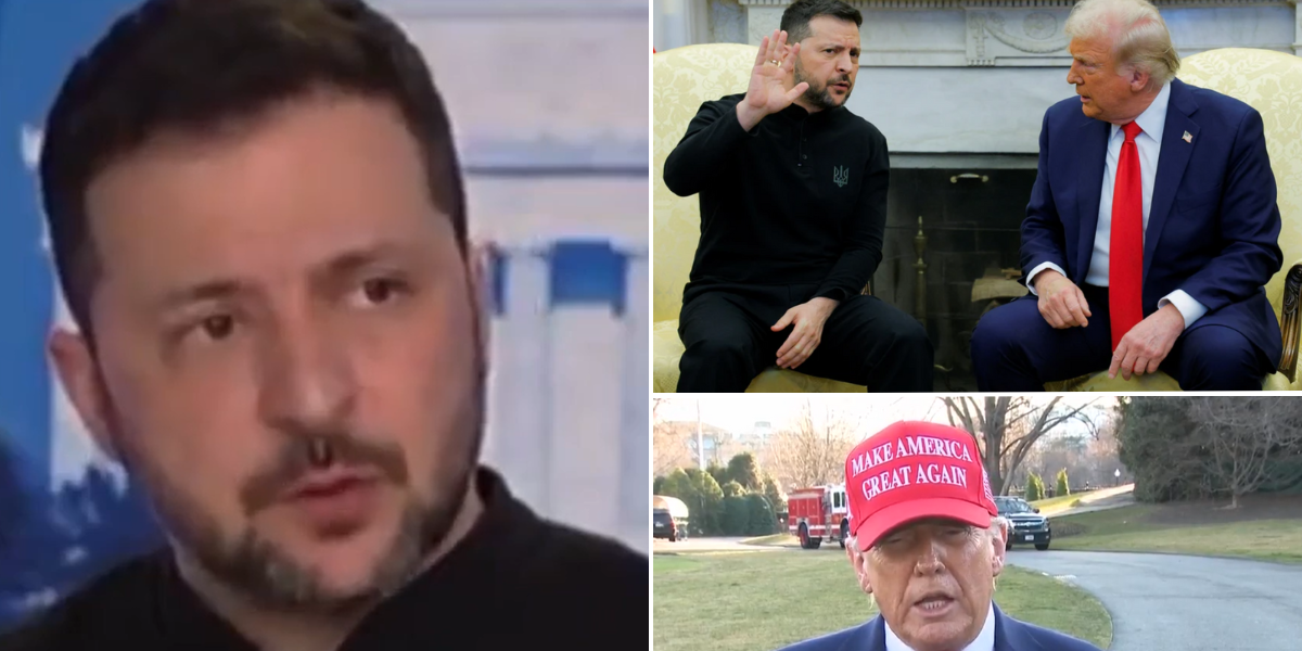 NextImg:Zelensky doubles down and REFUSES to apologise to Trump after furious bust up in White House