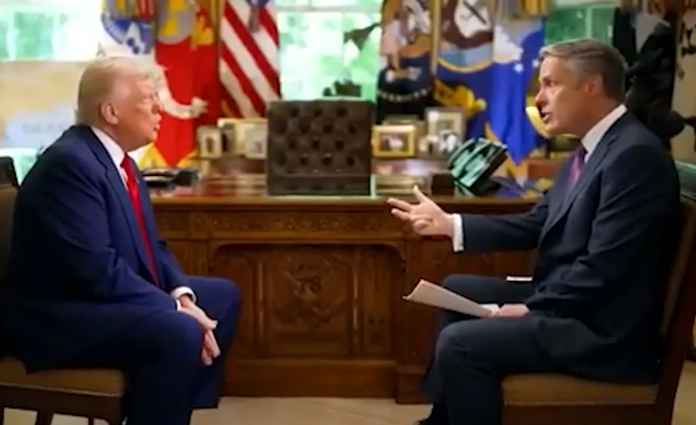 Donald Trump clashes with ABC reporter
