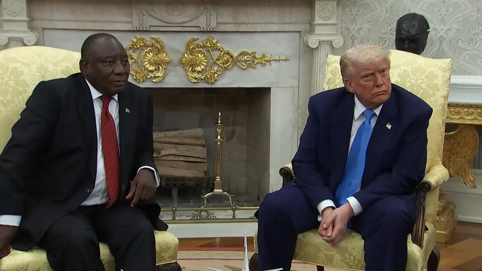 Donald Trump, Cyril Ramaphosa
