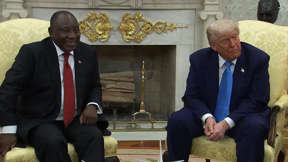 Donald Trump, Cyril Ramaphosa