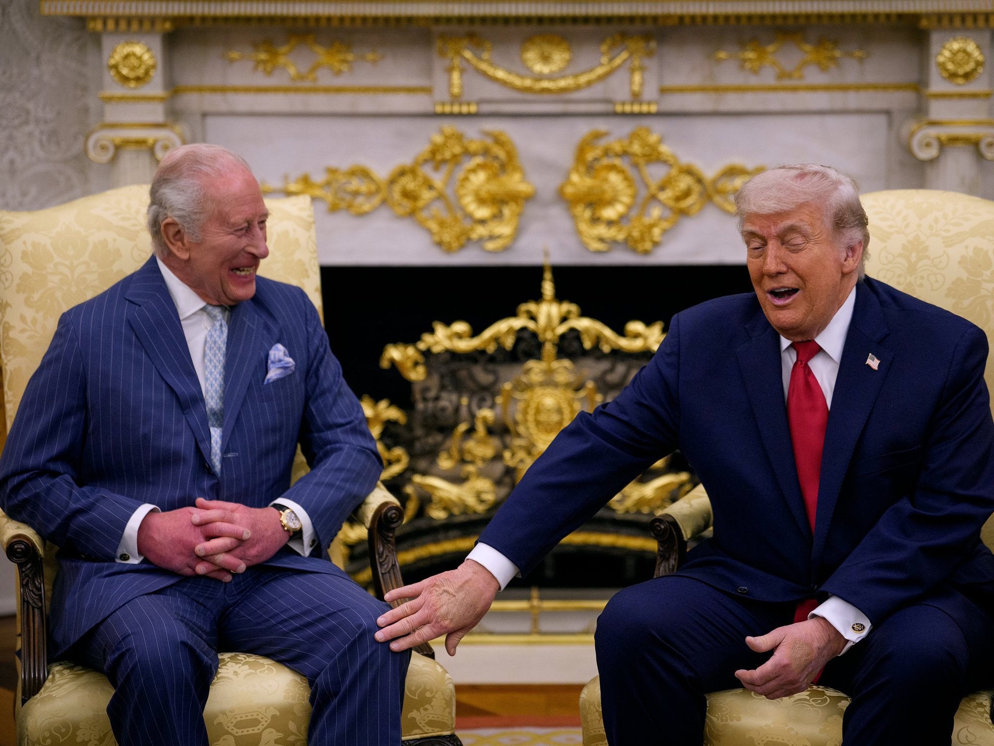 Donald Trump declares King Charles is a 'much different person' than Keir Starmer