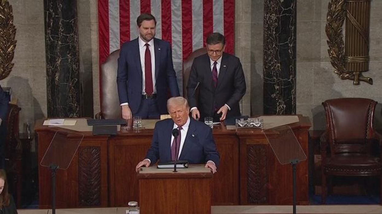 'America is back' Donald Trump declares as 'triggered' Democrats booted from Congress after protest