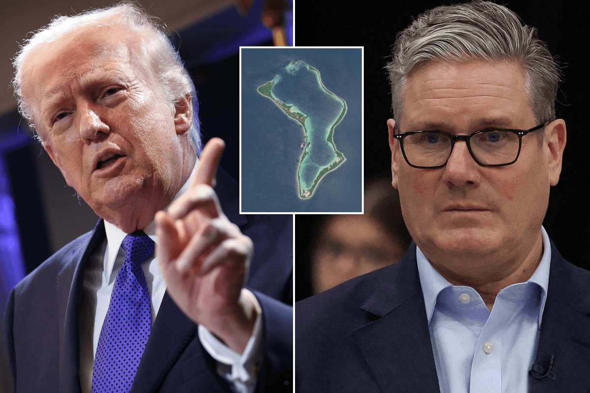 Donald Trump; Diego Garcia; Sir Keir Starmer