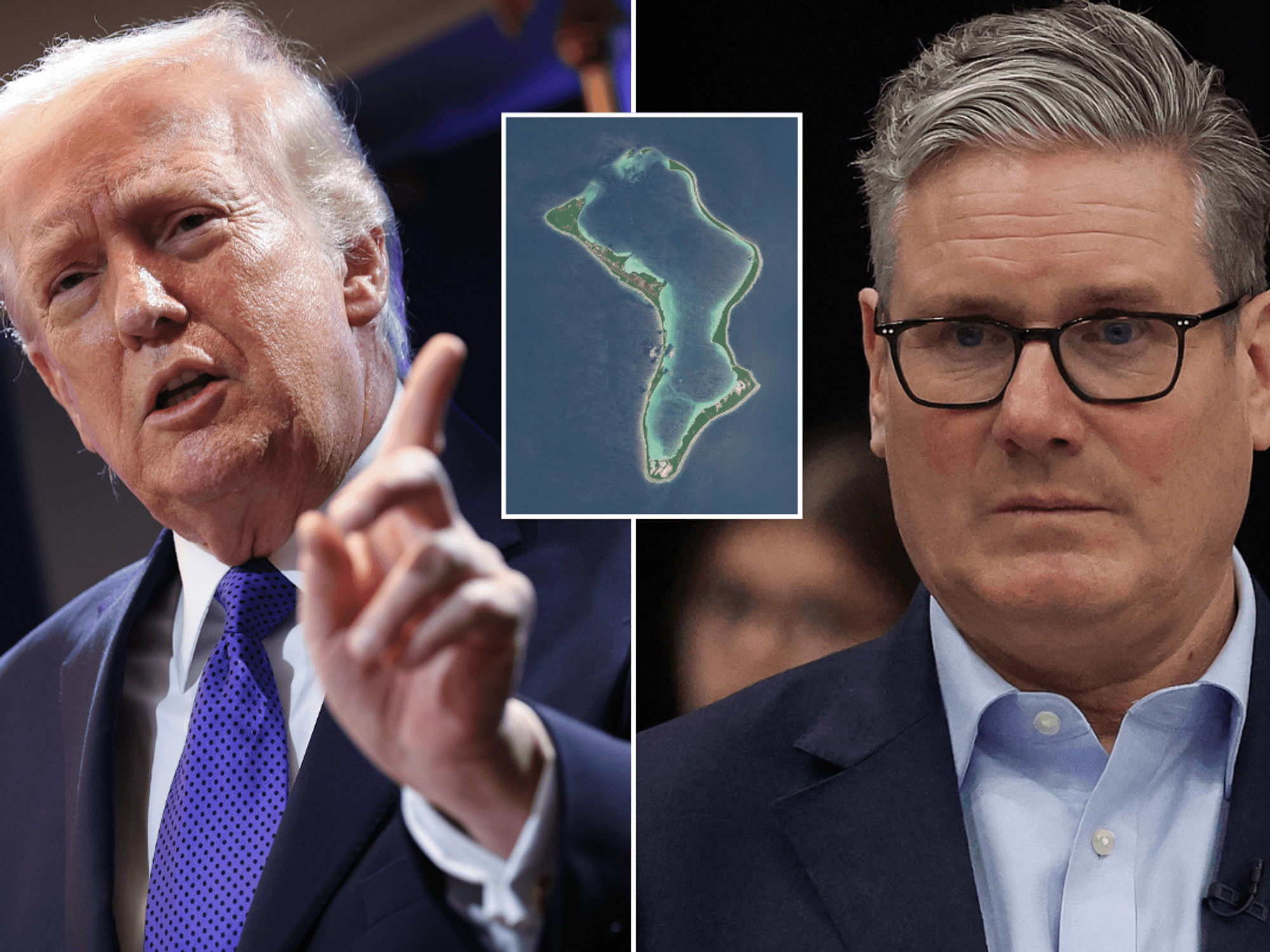 Donald Trump; Diego Garcia; Sir Keir Starmer
