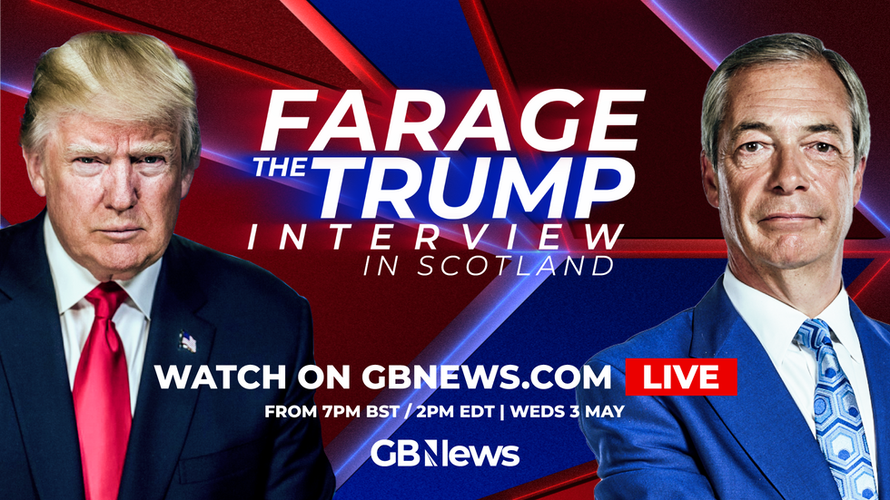 Donald Trump GB News interview Scotland