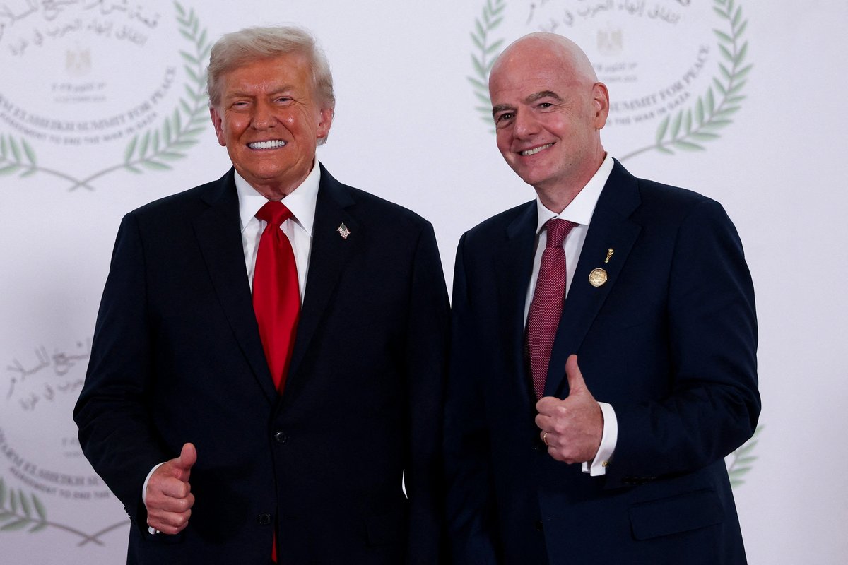 Donald Trump, Gianni Infantino