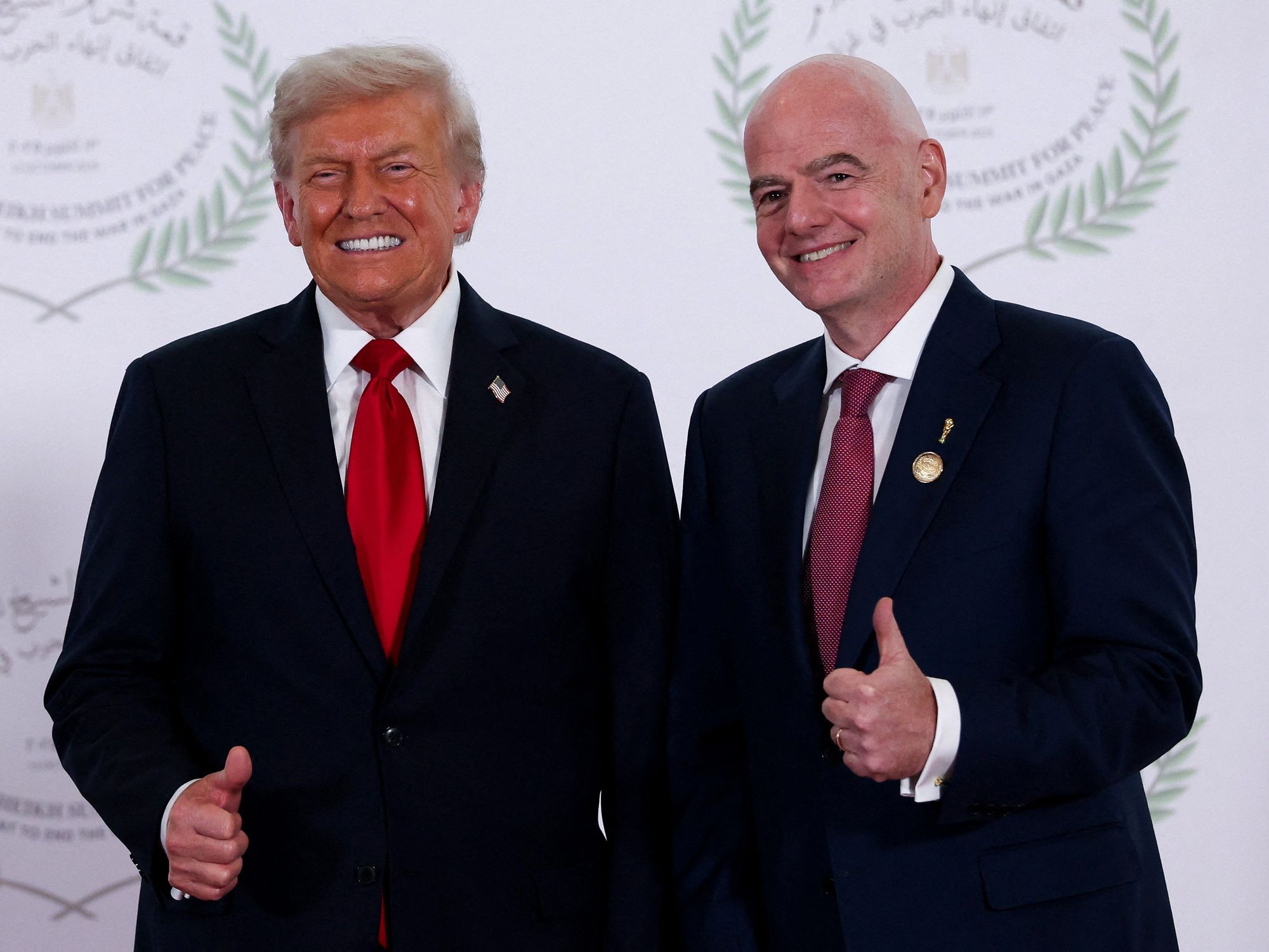Donald Trump, Gianni Infantino
