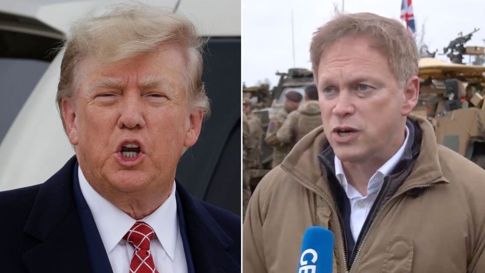 Donald Trump, Grant Shapps
