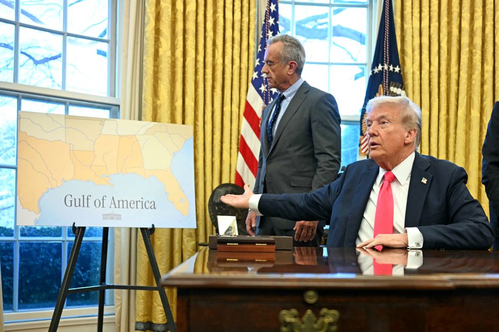 Donald Trump Gulf of America