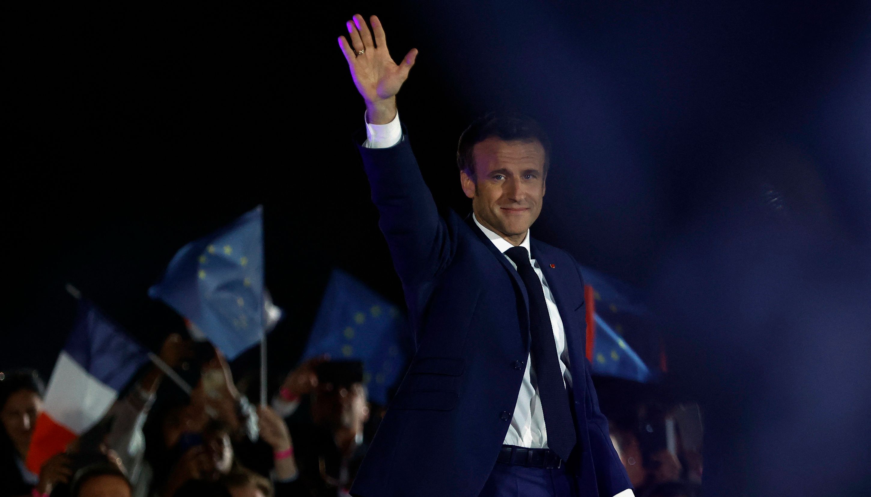 Donald Trump had not always enjoyed a harmonious relationship with the French President.