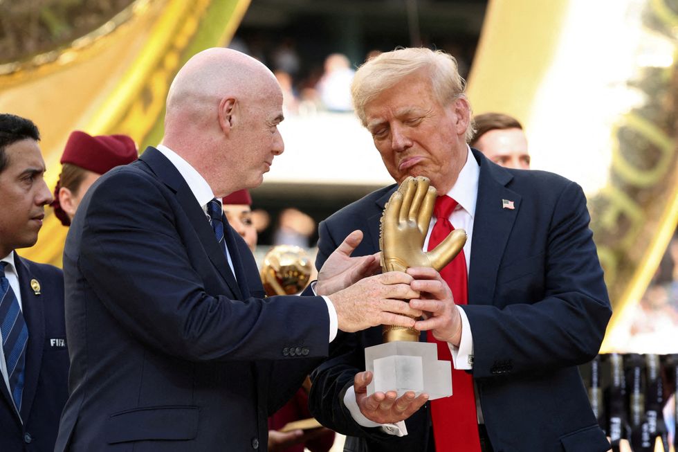 Donald Trump has attended many sporting events recently, including the FIFA Club World Cup final