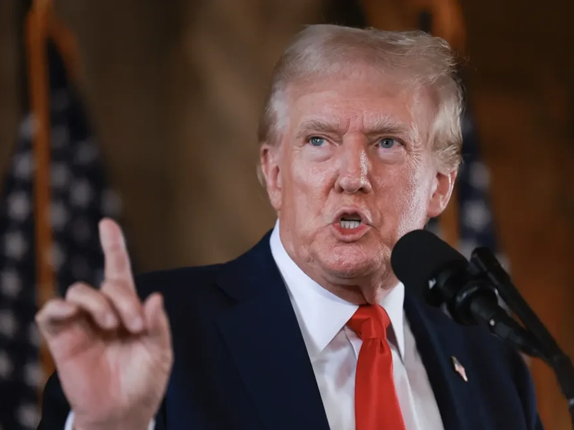 Donald Trump has called for a regime change in Iran