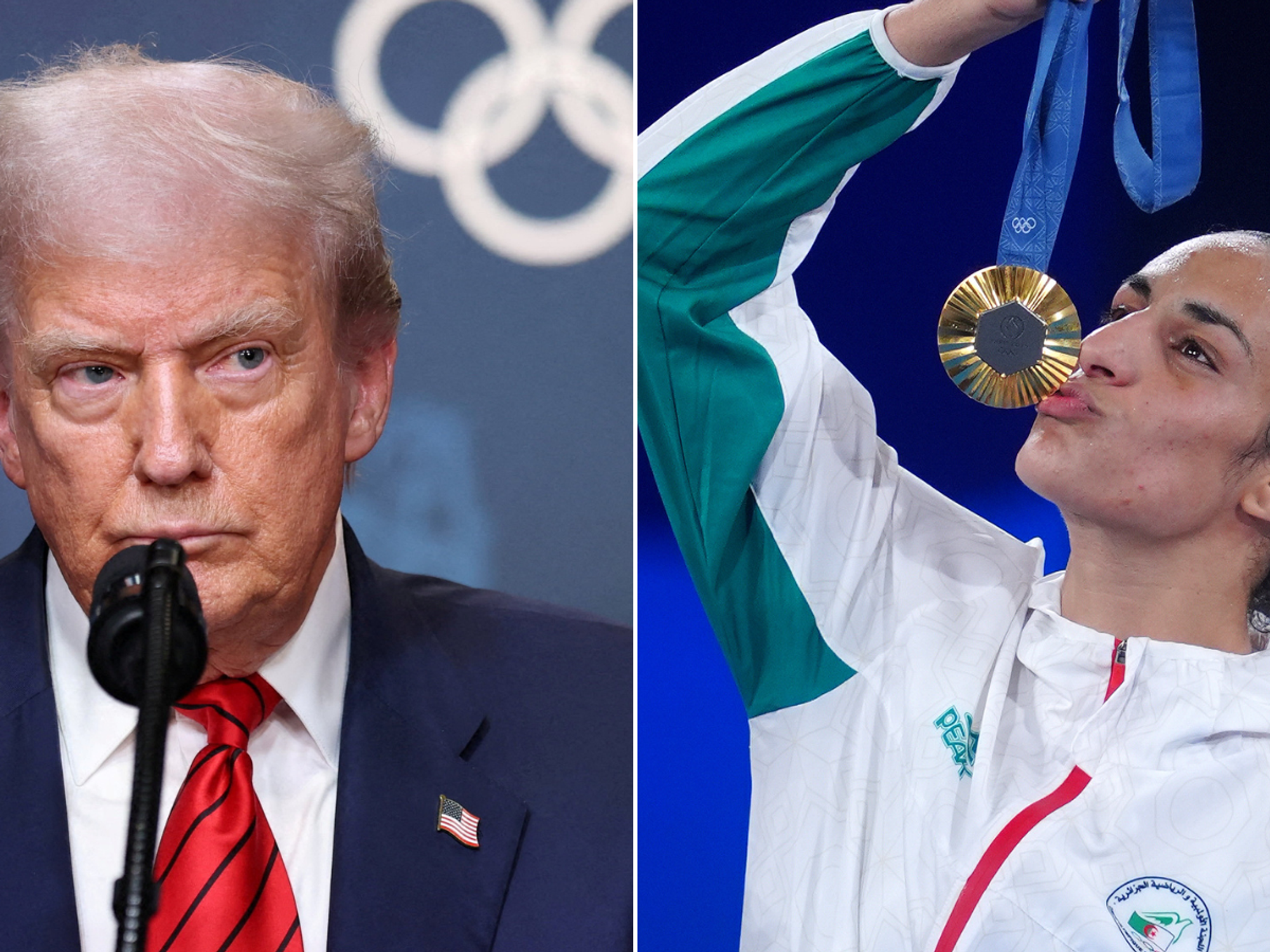 Donald Trump, Imane Khelif