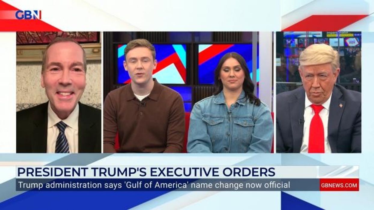 Watch the moment 'Donald Trump' praises GB News in hilarious interview: 'What a station!'