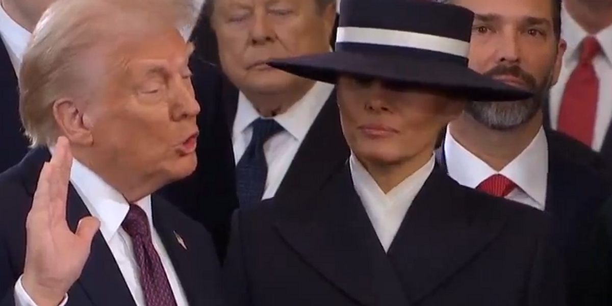NextImg:Watch moment Donald Trump takes oath of office to become 47th US president