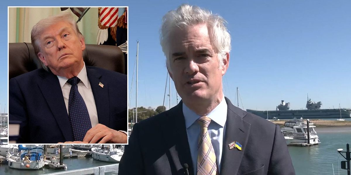 Donald Trump’s Falklands sovereignty threat shut down by James Cartlidge: ‘NOT up for negotiation!’ Donald Trump’s Falklands sovereignty threat shut down by James Cartlidge: ‘NOT up for negotiation!’