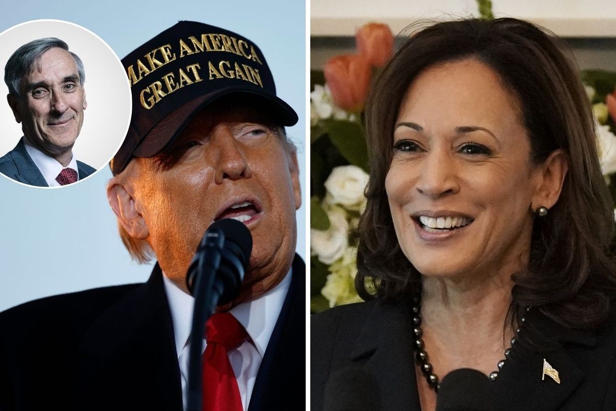 Donald Trump, Kamala Harris and Sir John Redwood in pictures