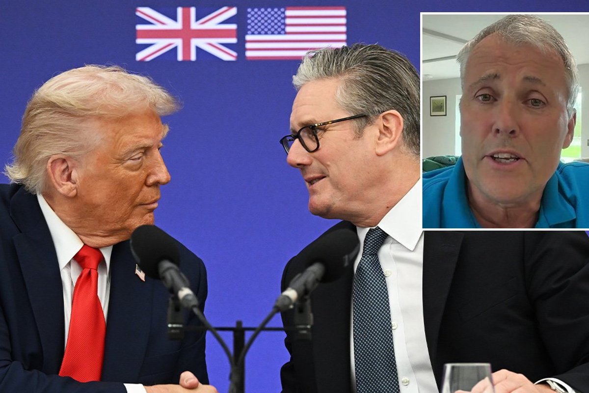 Donald Trump, Keir Starmer, Andrew Ward