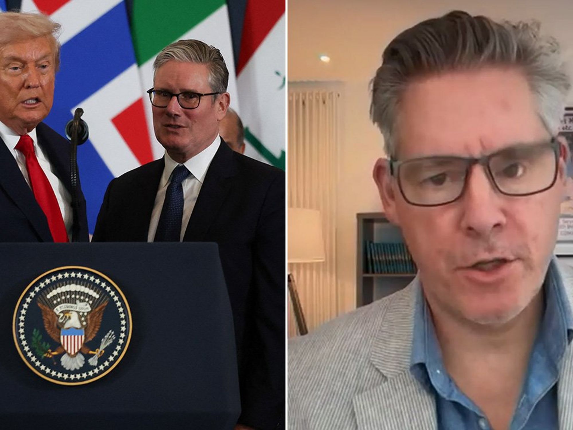 Donald Trump, Keir Starmer, Dan Hodges