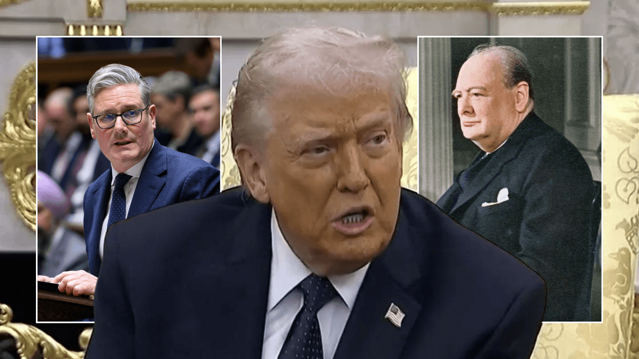 Donald Trump; Keir Starmer; Winston Churchill