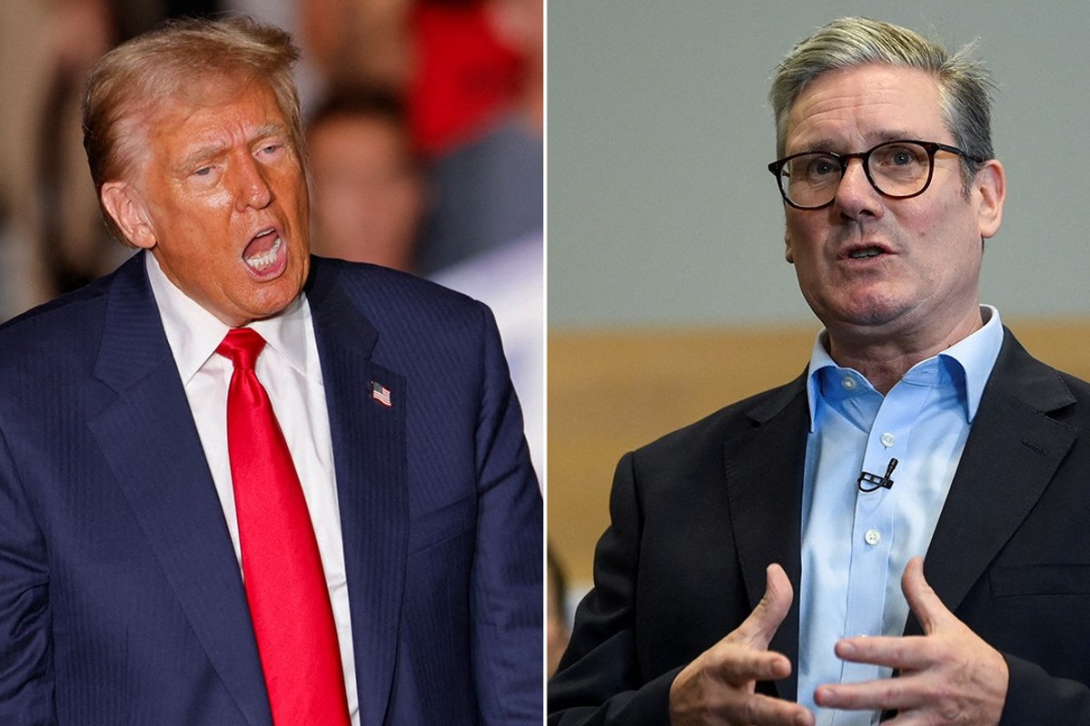 Donald Trump, Keir Starmer