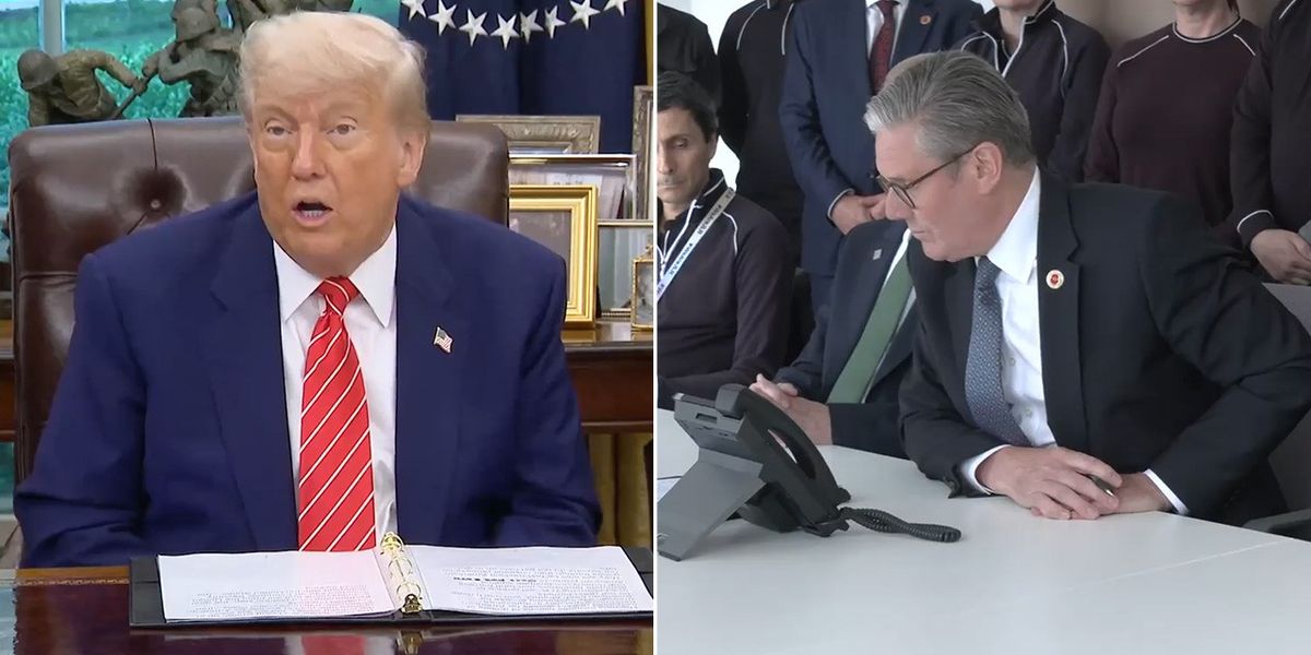 US trade deal confirmed in chaotic phone call between Donald Trump and Keir Starmer as botched technology plunges historic announcement into disarray