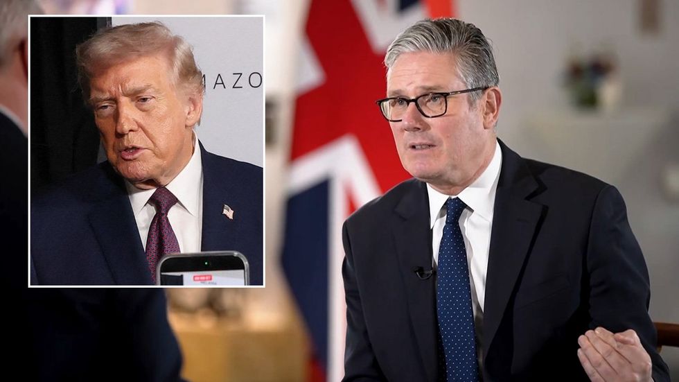 Donald Trump / Keir Starmer