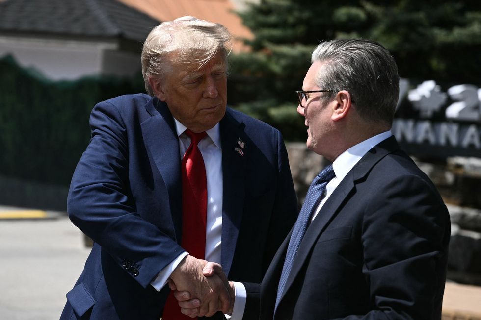 Donald Trump, Keir Starmer