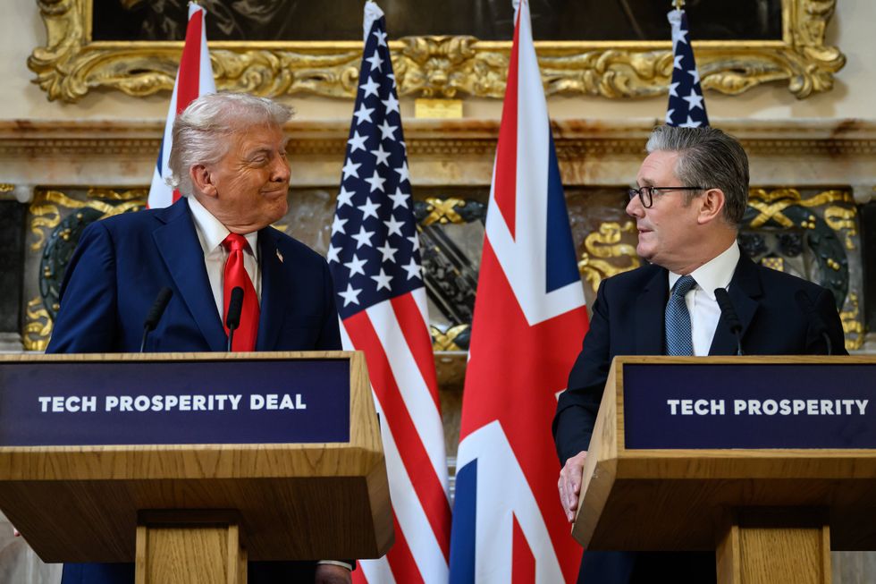 Donald Trump, Keir Starmer