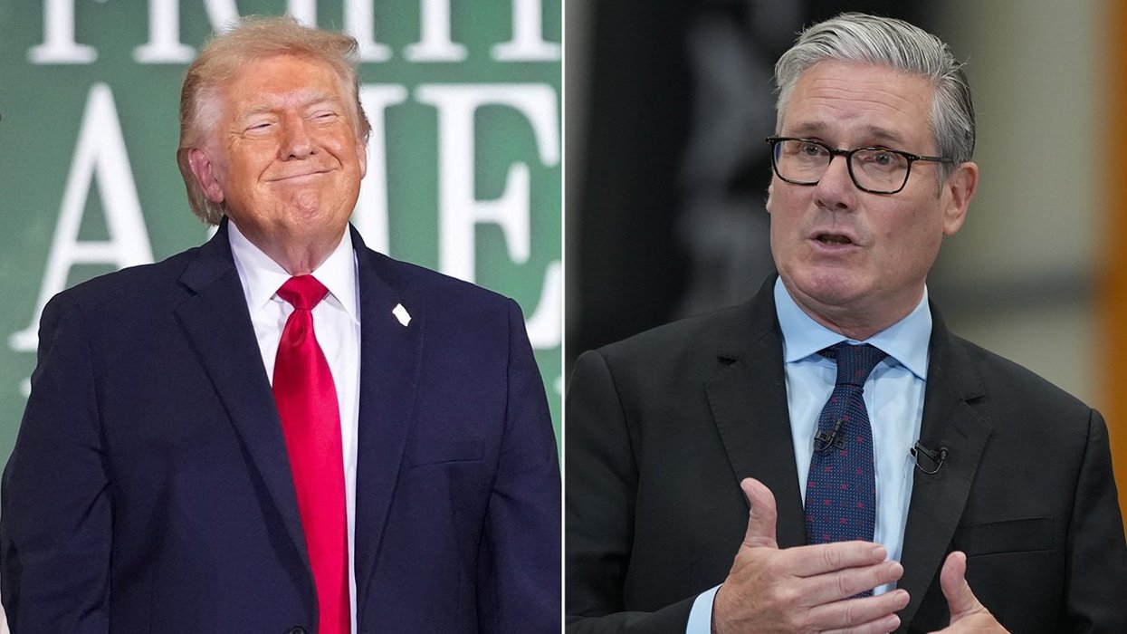 Donald Trump, Keir Starmer