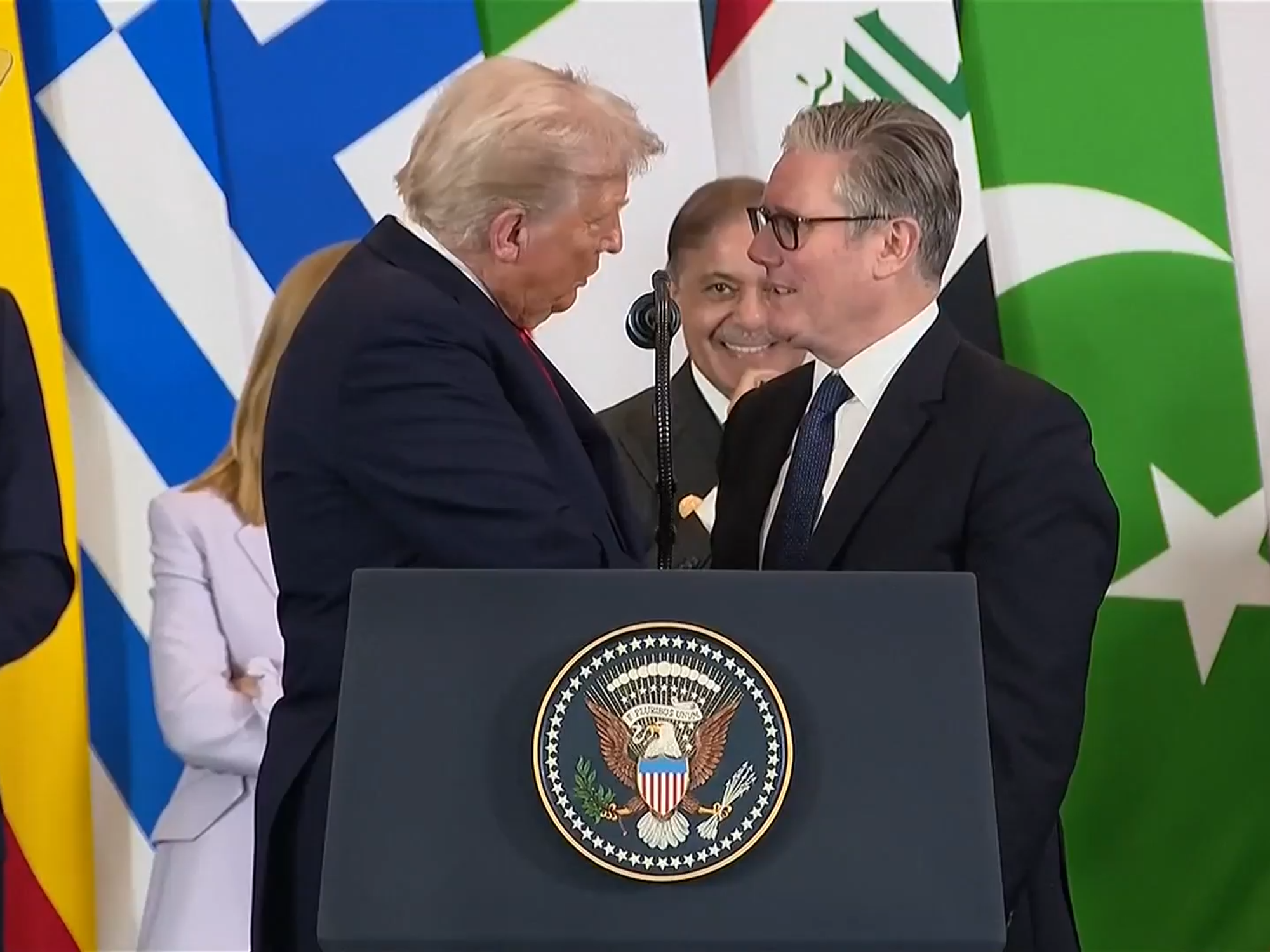 Donald Trump, Keir Starmer