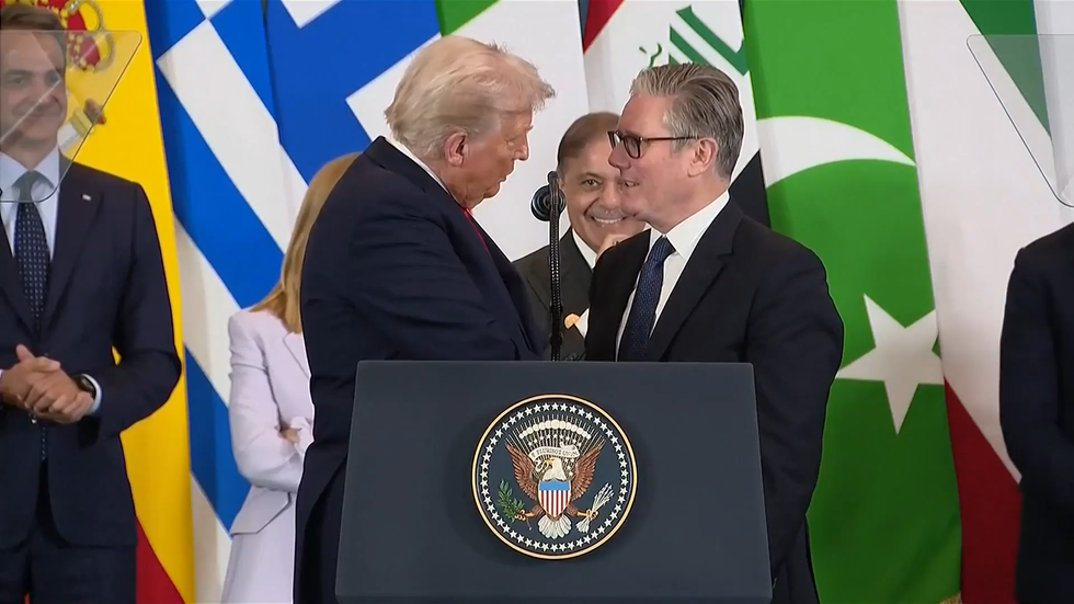 Donald Trump, Keir Starmer