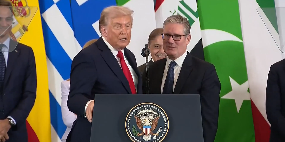 NextImg:Donald Trump invites Keir Starmer to peace summit stage after signing Gaza deal - 'Where is our friend?!'