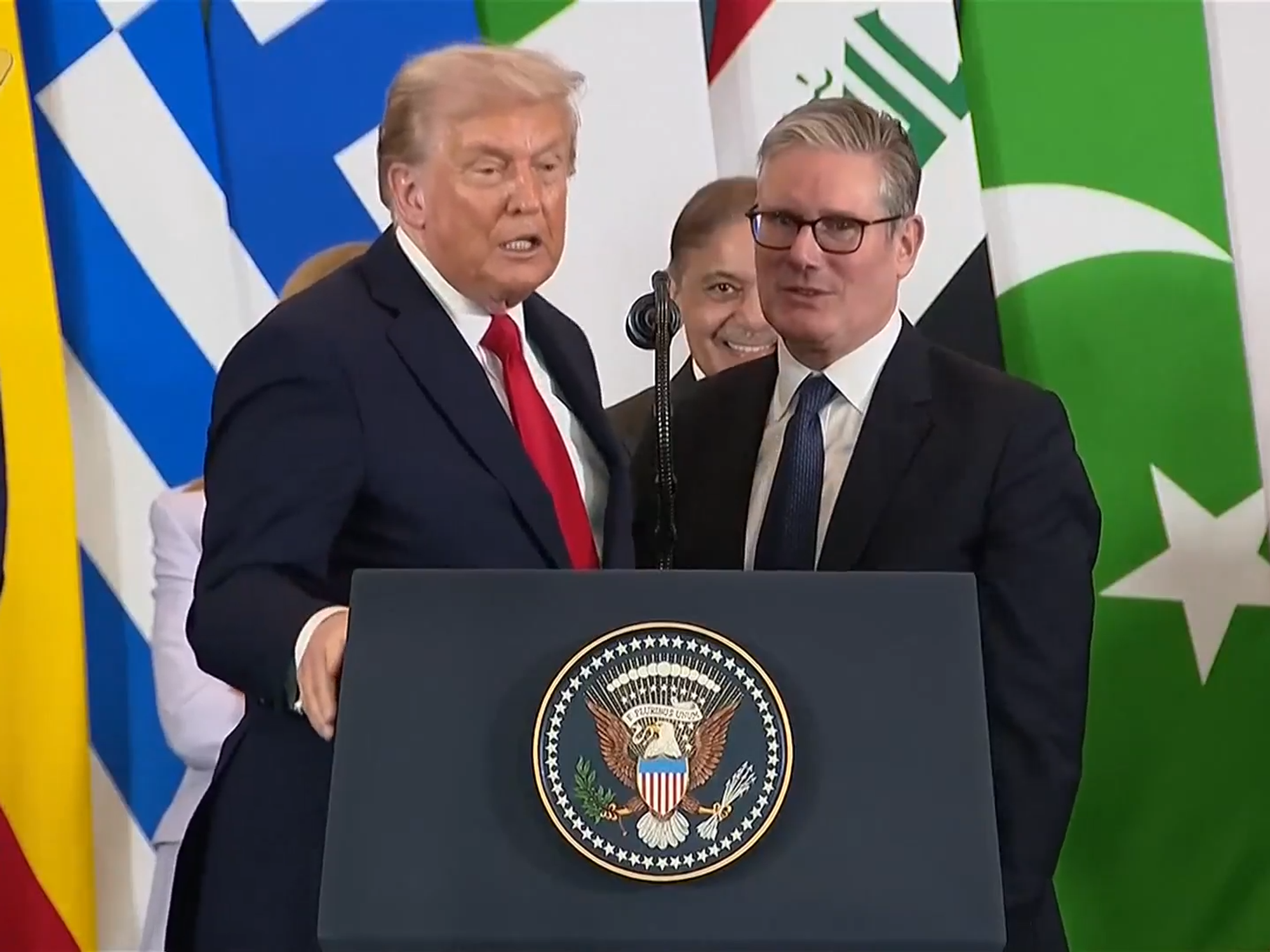 Donald Trump, Keir Starmer