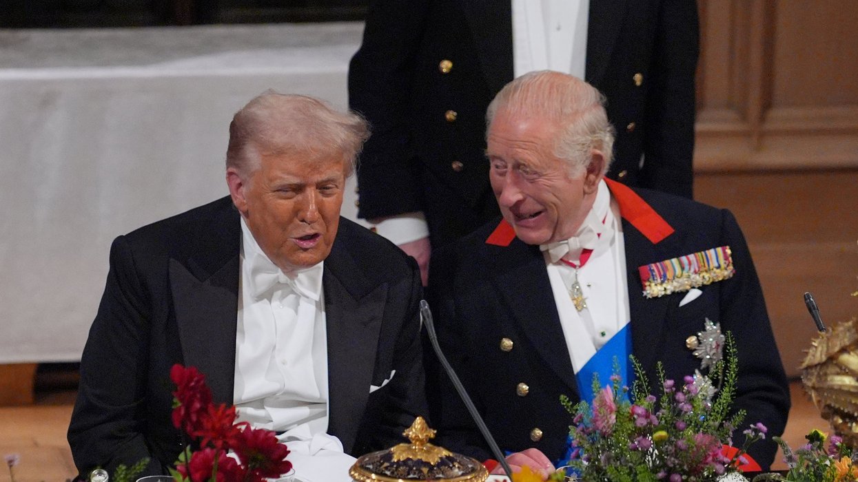 Donald Trump King Charles