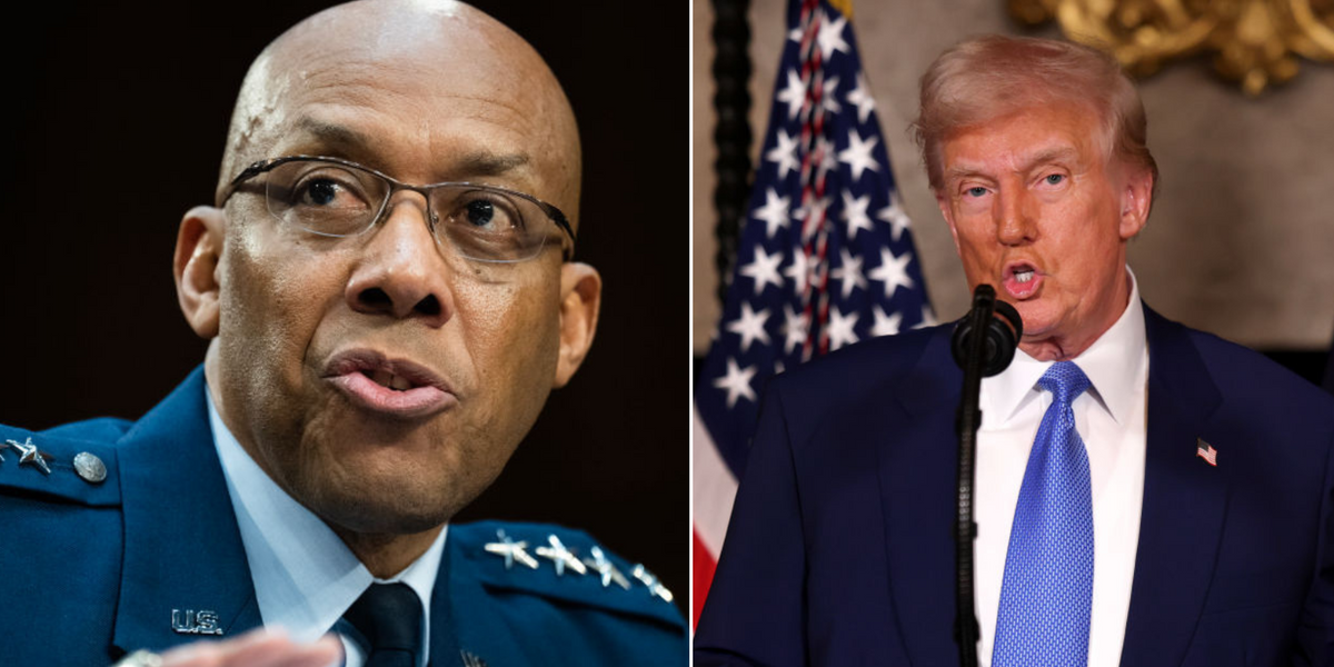 NextImg:Donald Trump fires top general in sweeping crackdown on 'woke military programmes'