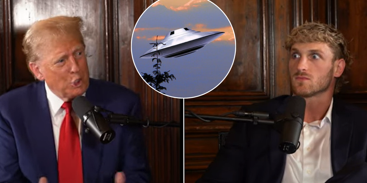 NextImg:Donald Trump opens up on whether he believes aliens exist in bizarre interview with Logan Paul