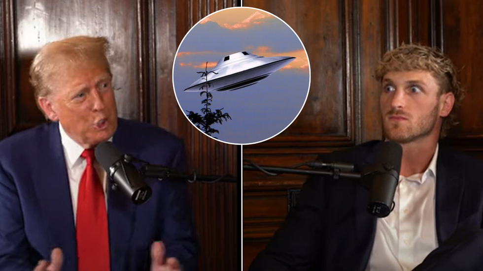 Donald Trump/Logan Paul/UFO