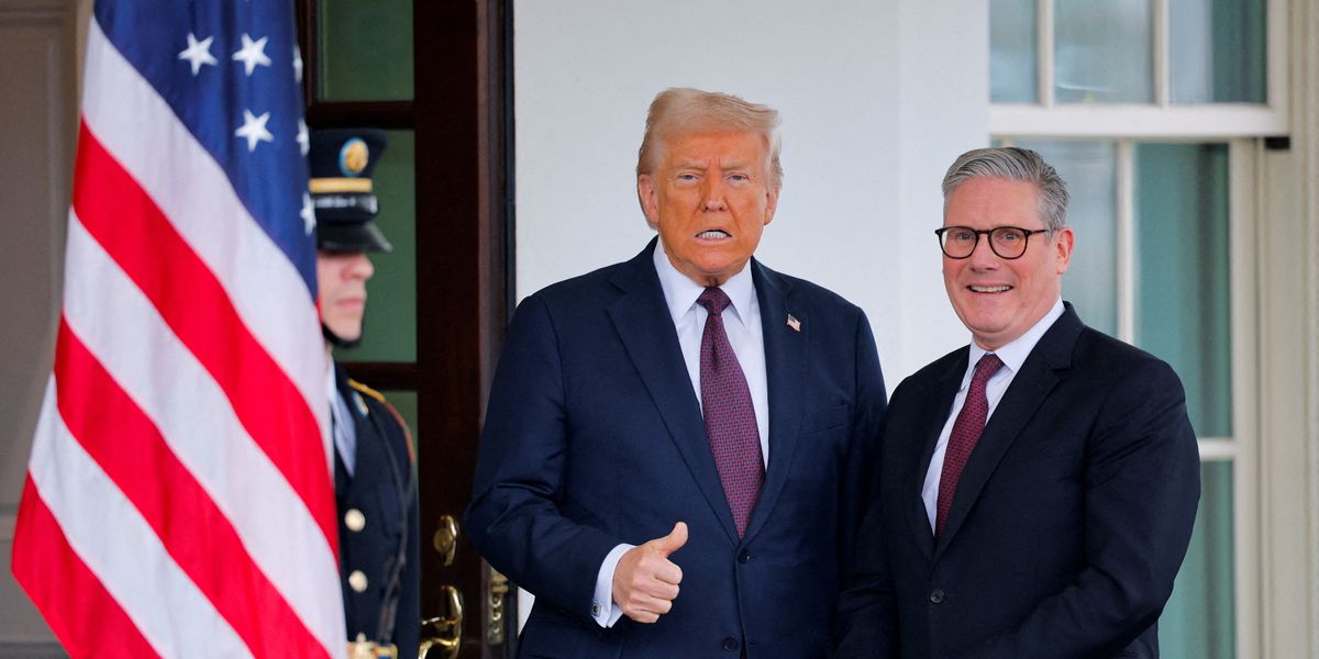 NextImg:Donald Trump REJECTS Keir Starmer's eleventh hour call to avoid trade war as 'pleading' PM faces free speech snub
