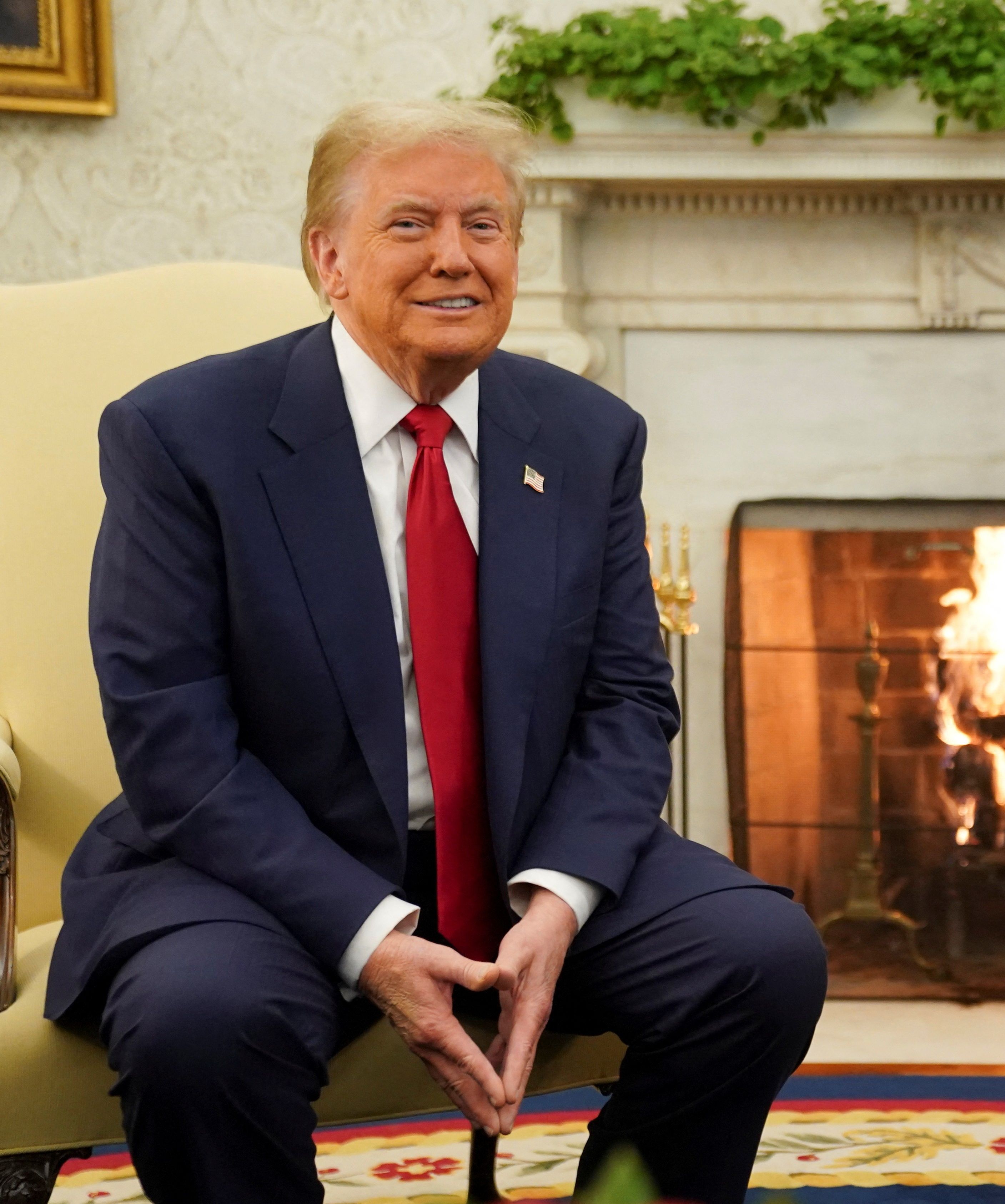 Donald Trump meets Joe Biden