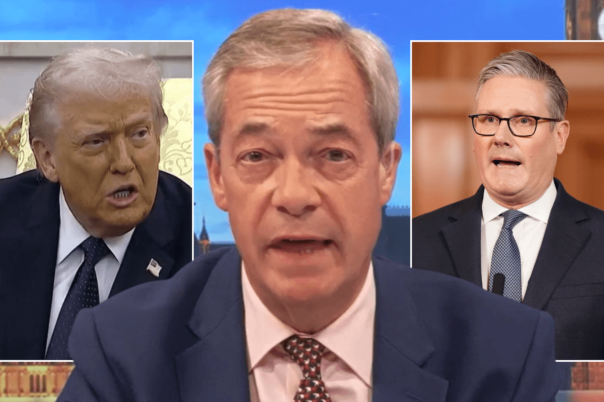 Donald Trump; Nigel Farage; Keir Starmer