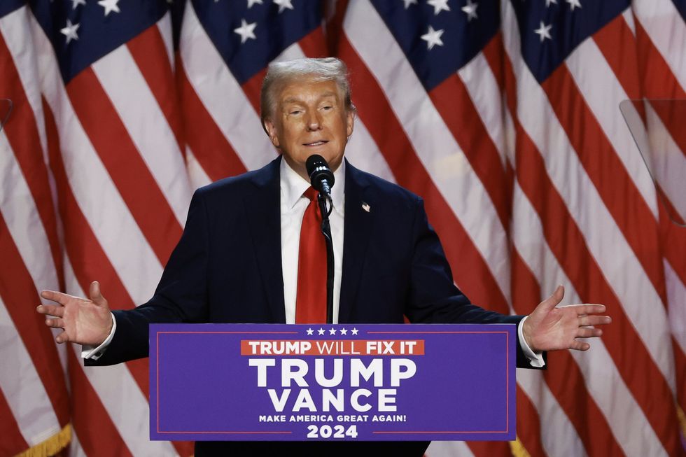 Donald Trump on the 2024 election campaign trail