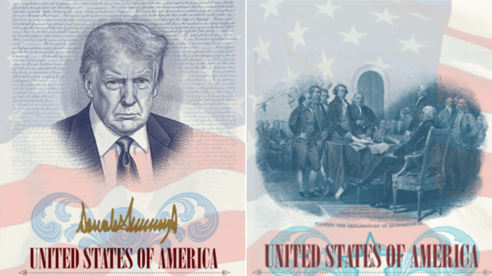 Donald Trump passport