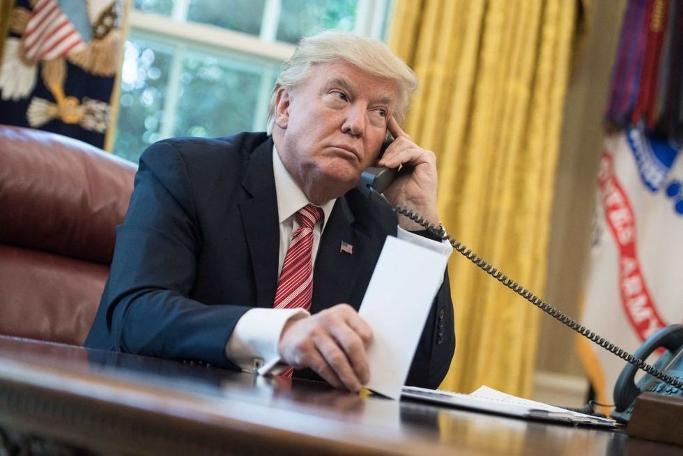 Donald Trump phone call